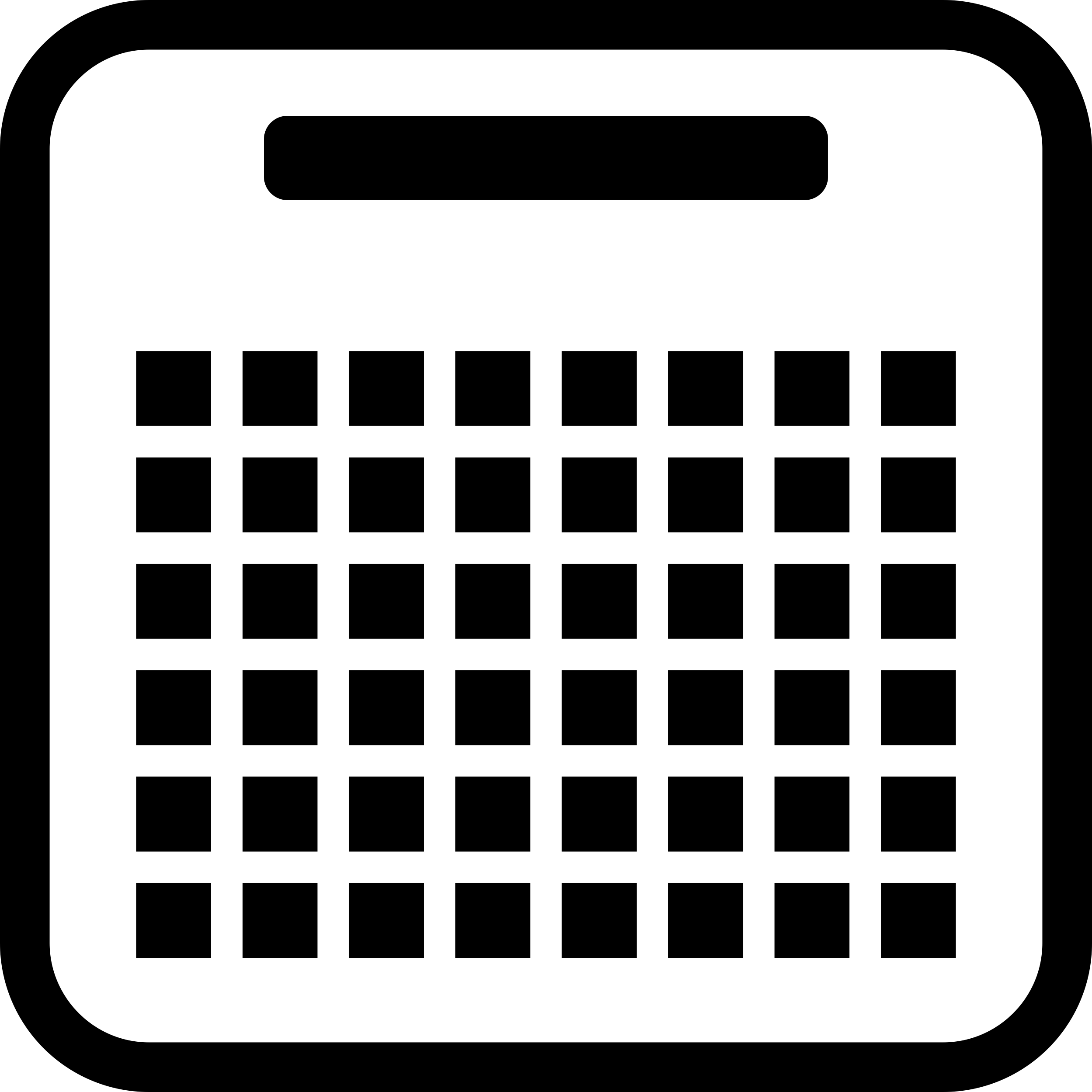 Calendar Page With Many Squares Engraving Svg Design Free Vectors